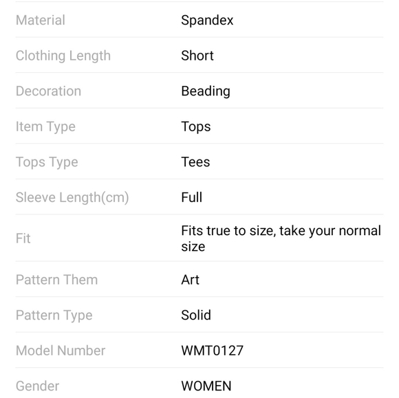 NWT pearl embellished beaded mesh top s: small - large - Picture 10 of 11